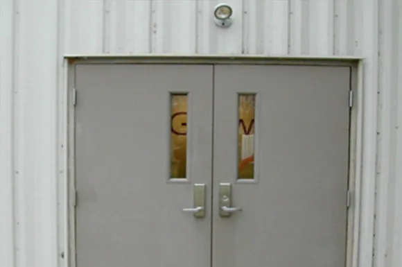 Pedestrian Hollow Metal Door